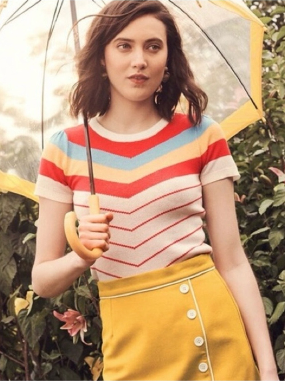 Mod Cloth Retro Sweater Size S